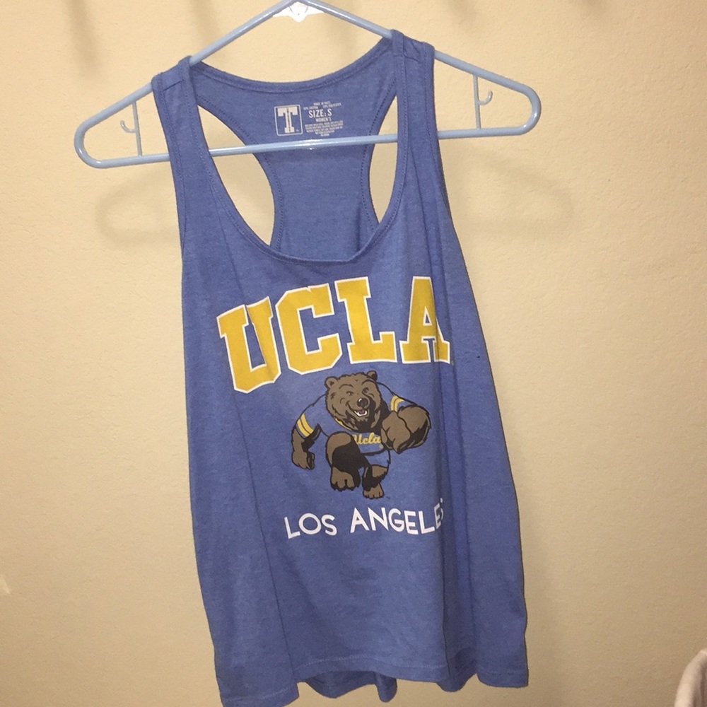ucla razor back tank top